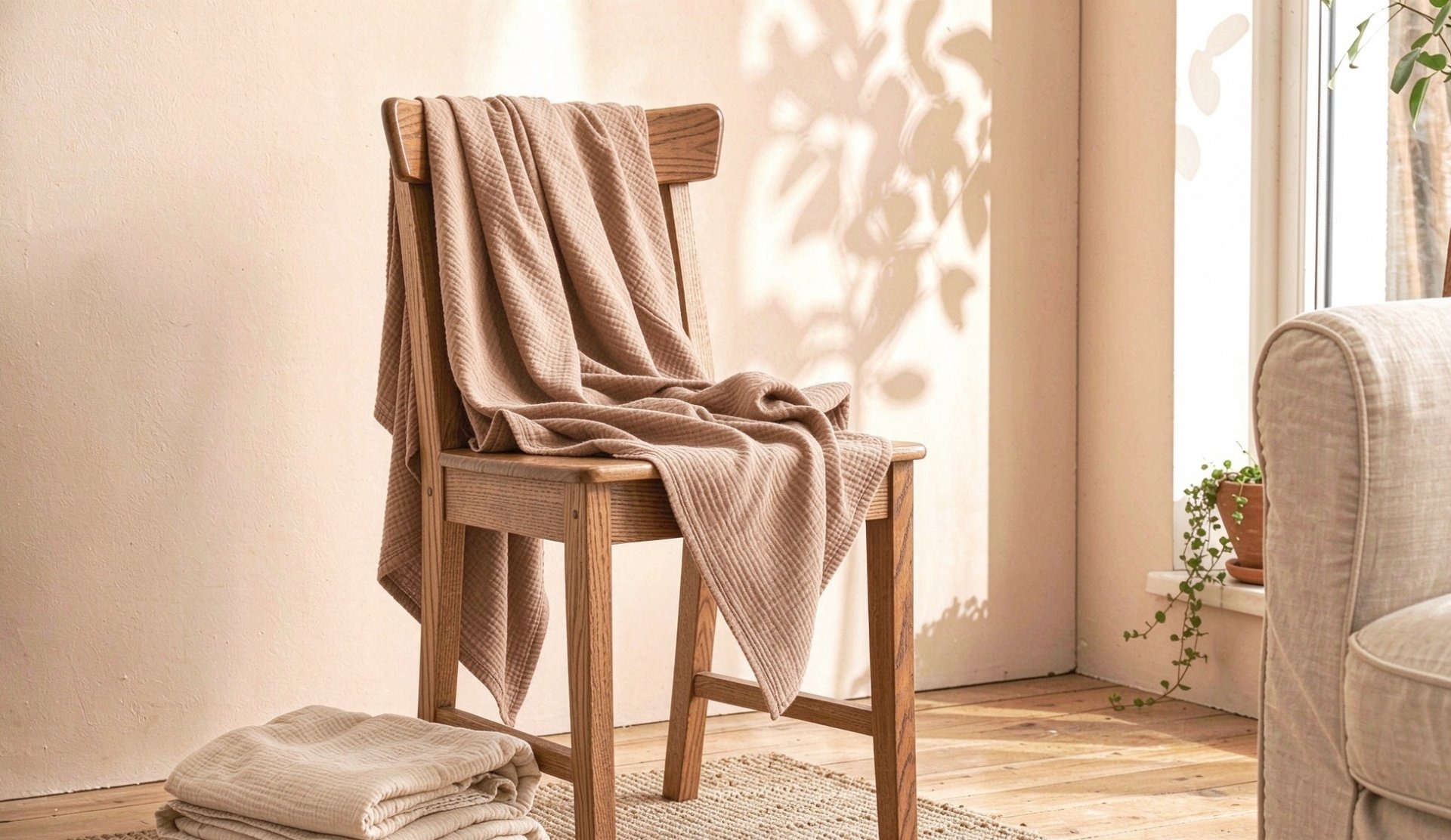 Adult muslin blankets