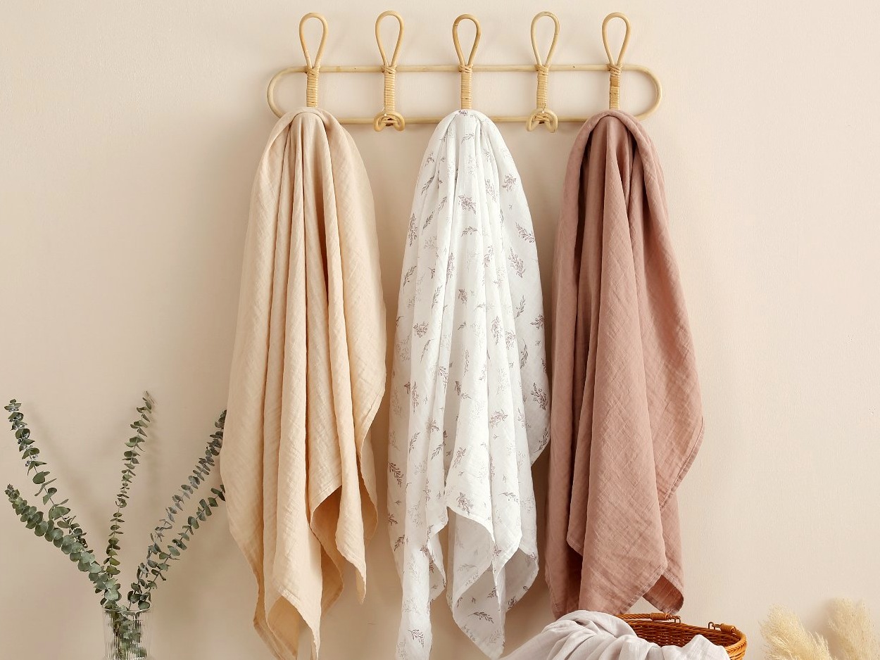 Muslin swaddle blankets